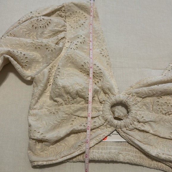 NWT Jen's Pirate Booty Getaway Crop Top in Asbury Swirl Size S - Picture 8 of 15